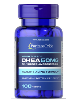 Puritan's Pride DHEA 50 mg 100 Tablets