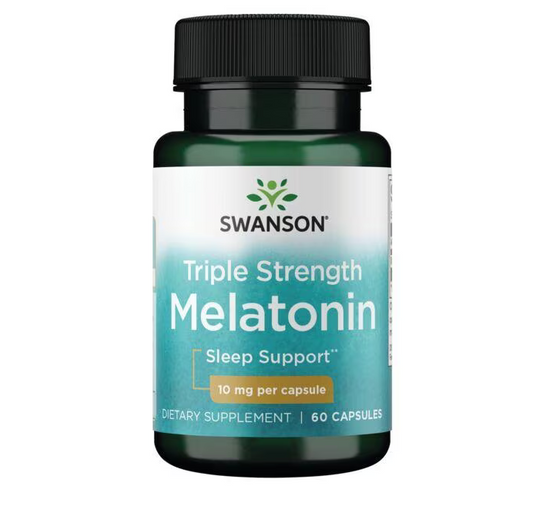 Swanson melatonin 10 mg kapseln TRIPLE STRENGTH MELATONIN