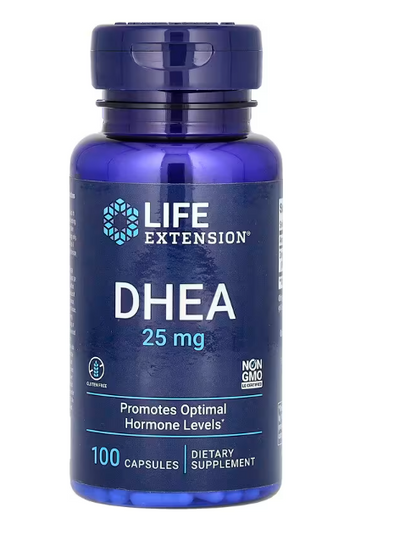 Life Extension DHEA 25 mg 100 Capsules