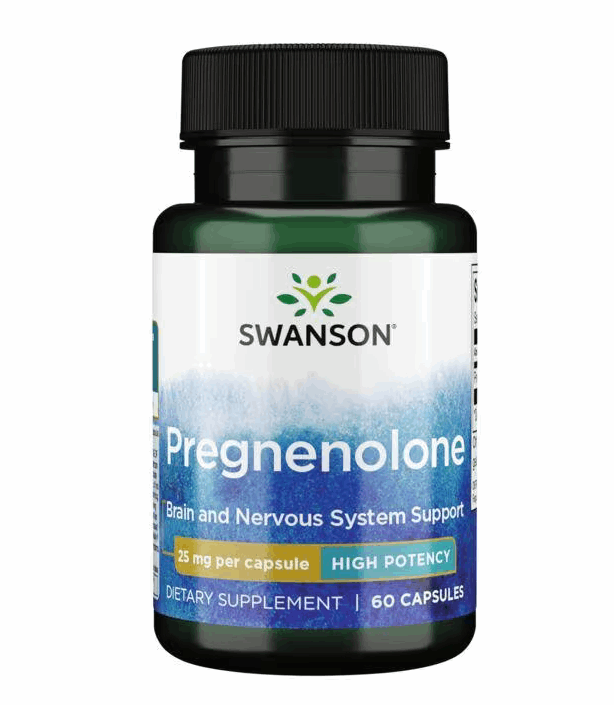 Swanson Pregnenolone 25 mg 60 caps