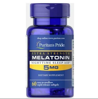 puritans pride melatonin 5 mg 60 kapseln